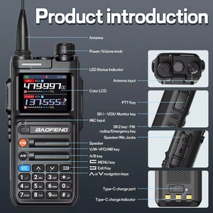 Radio Baofeng UV-26 de 10W, Potente Transmisor de <span class=keywords><strong>Radioaficionado</strong></span> con GPS, Grabación de 300H, Aplicación Remota, Radio Profesional para Comunicación y Camping - Product Image 6