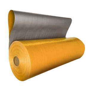 Pe Coated Woven Waterproof Fabric 130g Medium Weight For Bags Packaging Moving Totes - Product Image 1
