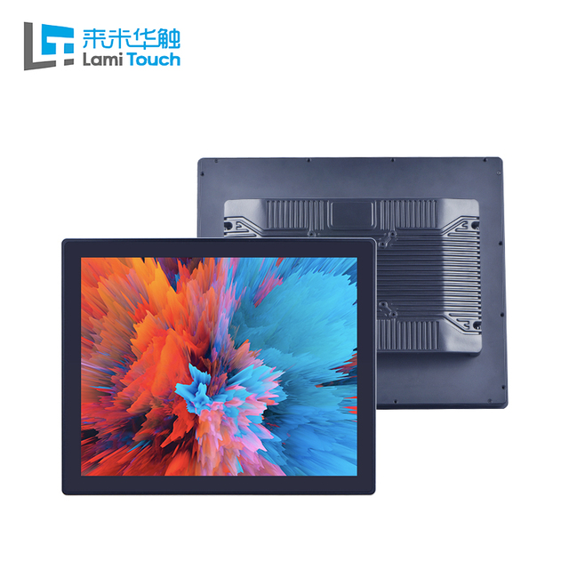 Lamitouch Factory OEM Touch Screen Industrial Panel PC Full Aluminum 10.1 12 15 19 21 Inch IP65 Fanless HMI All-in-One PC