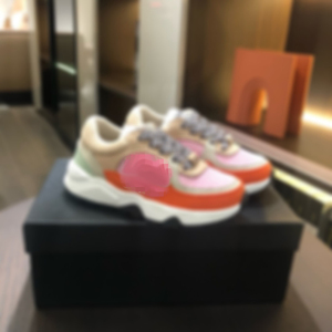 <span class=keywords><strong>Scarpe</strong></span> Casual di Design per Bambini, Serie Lusso Color Block, Comode e Alla Moda per Ragazze, Tomaia in Tela e Pelle, Allacciatura con Lacci - Product Image 4