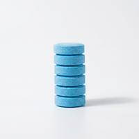 Tablettes nettoyantes chimiques longue durée pour toilettes avec dédouanement simplifié