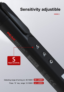 PEAKMETER mới pm8910 không tiếp xúc AC điện áp Detector vạn năng IP67 điện Tester Meter Bút loại 50Hz/60Hz NCV Tester - Product Image 5