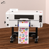 Autocollant UV DTF A3 taille 30 imprimante à jet d'encre multifonctionnelle DTF imprimante UV DTF autocollant de transfert pour machine d'impression avec plastifieuse