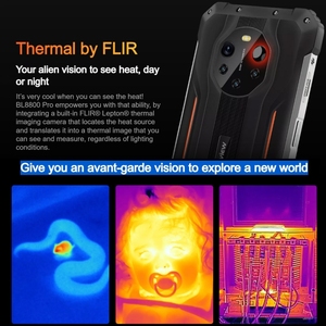 Prix de gros Blackview <span class=keywords><strong>BL8800</strong></span> <span class=keywords><strong>Pro</strong></span> 5G Téléphone robuste 8 Go + 128 Go Caméra thermique Smartphone - Product Image 5