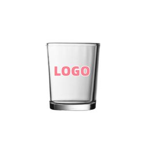Verres à shot personnalisés avec logo, 80 ml, base lourde, verre à shot réutilisable transparent dans une boîte en papier personnalisée - Product Image 3