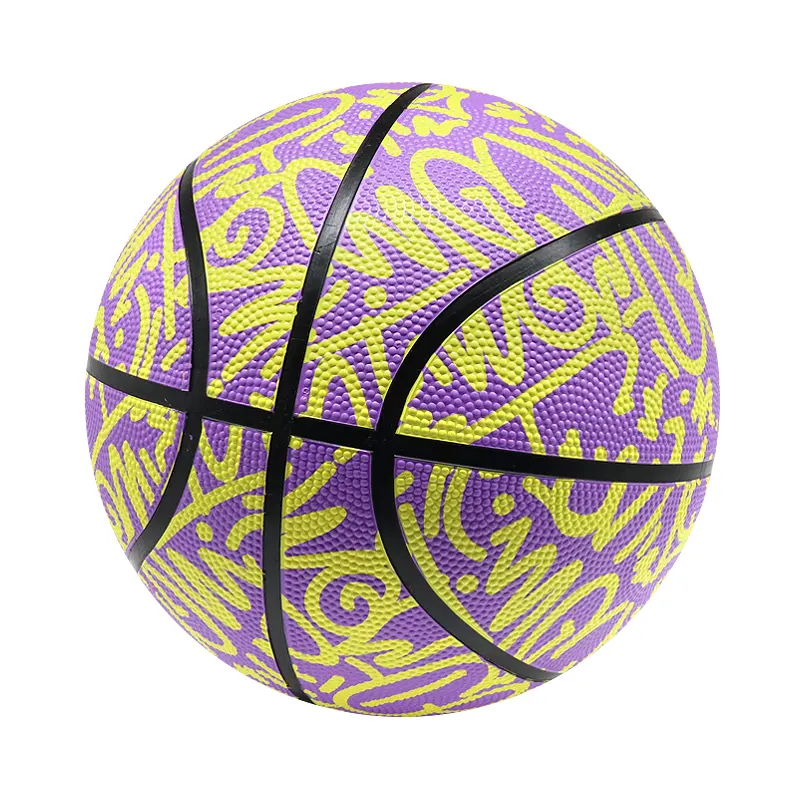 Bola Basket kustom tiup ukuran 7/6/5/4/3/2/1