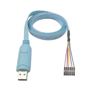 SH-U09BL כבל טורי USB ל-TTL עם שבב CP2102N 1.2M/4FT