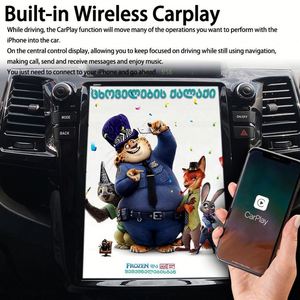 Para Toyota Fortuner 2010 Android 13 GPS Hilux Srv 2012 Pantalla Tesla de 12.1 Pulgadas, Radio Estéreo, Reproductor Multimedia para Auto, Reproductor de Video - Product Image 3