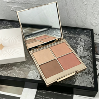 Fard à paupières mat multi-couleurs imperméable et sans cruauté animale, favori des clients, pour le maquillage quotidien, les fêtes, les mariages et les voyages