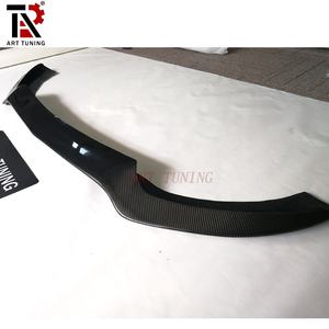 Nouvelle lèvre de pare-chocs avant en fibre de carbone véritable <span class=keywords><strong>OEM</strong></span> pour voiture de sport W205 - Product Image 3