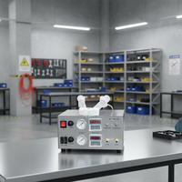 Machine de distribution de colle époxy silicone AB semi-automatique à moteur, garantie 1 an, fonctionnement manuel/automatique, portable