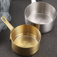 Vaisselle de cuisine, bol à sauce tomate, bol à assaisonnement, pot à lait en acier inoxydable, mini-gobelet à sauce