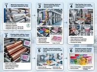 Sachets Doypack en aluminium thermoscellable de qualité alimentaire, imprimés sur mesure, avec fermeture Ziplock, en Mylar, pour l'emballage de produits comestibles, snacks, biscuits et bonbons