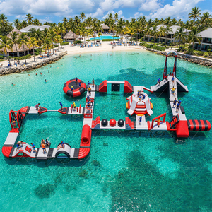 Parc aquatique gonflable Jooloog, aire de jeux aquatiques flottante, monde aquatique pour complexe hôtelier - Product Image 6