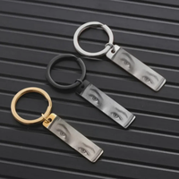 Porte-clés personnalisé « Eye I Love You » - Photo de l'œil gravée, rappel de conduite sécurisée, cadeau doux pour les couples et cadeaux promotionnels de vacances