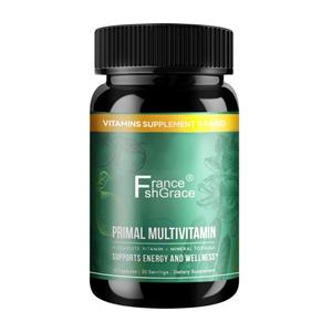 Extractos de Plantas Multivitamínicas Primal, Apoyo para la Energía, el Rendimiento Cognitivo y el Sistema Inmunológico, 30 Cápsulas, Cápsulas Multivitamínicas Primal - Product Image 1