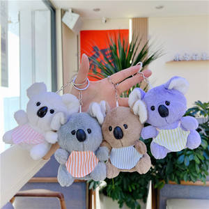 Mini Peluche Suave, Lindo Recuerdo de <span class=keywords><strong>Australia</strong></span>, <span class=keywords><strong>Koala</strong></span> de Peluche, Llavero, Peluche Pequeño, <span class=keywords><strong>Koala</strong></span> de Peluche, Juguetes de Animales de Peluche, Llaveros - Product Image 1