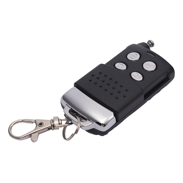 Industrial Radio Remote Control with Protective Slide Cover 433MHz 4CH RF Garage Door Opener Car Controle Remoto Con Antena