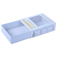 Scatola di Cartone Personalizzata per Cosmetici e Prodotti Skincare con Finestra e Logo Stampato in Lamina, Confezione Regalo Rigida in Carta