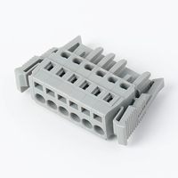Connecteur de borne MCS à ressort 5.0MM sans soudure et connecteur de presse mâle/femelle avec conception sans vis