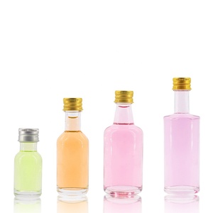 30ml 50ml <strong>Mini</strong> Glass Liquor <strong>Bottles</strong> with Screw Cap and Screen Printing for Tequila Shots - Product Image 1
