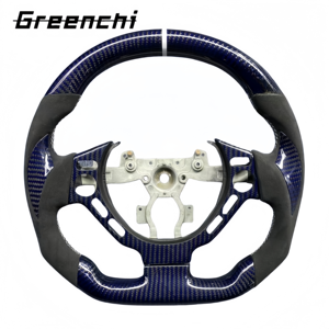 Venta Directa de Fábrica, <span class=keywords><strong>Volante</strong></span> Deportivo de Cuero Perforado y Fibra de Carbono para Nissan GTR 85, <span class=keywords><strong>Sin</strong></span> Airbag - Product Image 5
