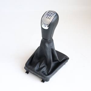 Leva del cambio 5/6 coperta nera per <span class=keywords><strong>Skoda</strong></span> Octavia II (09-12) / SuperbII (08-12) / <span class=keywords><strong>Yeti</strong></span> (09-12) - Product Image 5