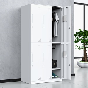 Steel Filing <b>Cabinet</b> with Key <b>Locker</b> Lock Fireproof Waterproof Modern Office School Swimming Pool Gym Wardrobe for Staff - Product Image 3