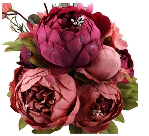 Fleurs <span class=keywords><strong>de</strong></span> sources Offre Spéciale <span class=keywords><strong>Bouquet</strong></span> <span class=keywords><strong>de</strong></span> fleurs artificielles <span class=keywords><strong>de</strong></span> <span class=keywords><strong>pivoine</strong></span> <span class=keywords><strong>de</strong></span> soie pour les décorations <span class=keywords><strong>de</strong></span> douche nuptiale Fleurs artificielles - Product Image 2