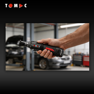 TOMAC Pro 16V Li-ion Brushless 1/2" Short Handle Cordless <strong>Ratchet</strong> <strong>Wrench</strong> 85Nm CE Certified Auto Repair/Assembly - Product Image 4