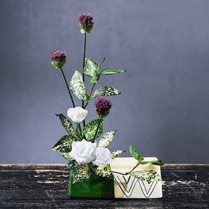 Wobu Burn <span class=keywords><strong>Zen</strong></span> Style Japonais <span class=keywords><strong>Petit</strong></span> Original Stream Standard Flower Ware - Product Image 6