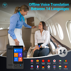 <span class=keywords><strong>Best</strong></span> Seller W12 Wifi Idioma instantáneo portátil Traducción precisa sin conexión en línea Dispositivo traductor de idioma de voz AI - Product Image 3