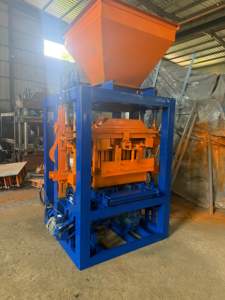 QT4-26 Blockherstellungsmaschine Effiziente Produktion von Hohlziegeln Pflastersteinen und Anderen Zement-Betonsteinen - Product Image 5