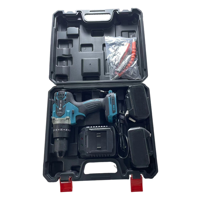Lithium Power Tools Impact Drill Machine Portable Lithium Battery Cordless Driver Drill 21V Dc Brushless Drill