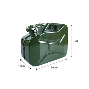 10L 20L Amy Green Metal Jerry Can <span class=keywords><strong>Essence</strong></span> <span class=keywords><strong>Essence</strong></span> Bidons métalliques <span class=keywords><strong>avec</strong></span> Design Durable Jerry Can Holder - Product Image 3
