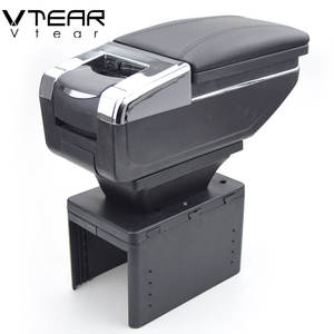 Vtear-reposabrazos para <span class=keywords><strong>Seat</strong></span> <span class=keywords><strong>Leon</strong></span>, caja de almacenamiento para Interior de consola central, cubierta para reposabrazos, accesorios de decoración para coche, piezas 2018 - Product Image 4