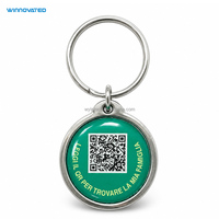 Etiqueta de Identificación para Mascotas WINNOVATED, Personalizada, de Silicona, Impermeable, con RFID/NFC 13.56MHz, para Regalos/Tarjetas de Visita y Control de Acceso