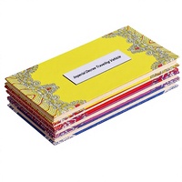 Papier Dowling plié en accordéon de la série estampillée pour documents de dédouanement, texte vierge, sur mesure, pour l'industrie créative culturelle et les patrimoines muséaux