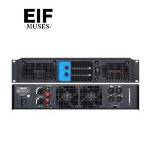 EIF Model ET2500 Hot <b>Sale</b> 2U Dual-Channel Class D Pro Audio Stage Metal Stereo Karaoke Sound System Digital Power <b>Amplifier</b> - Product Image 1