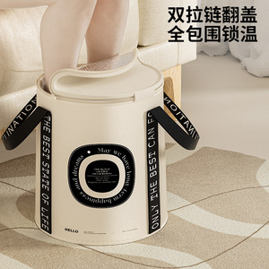 Foldable Foot Bath <b>Bucket</b> 10-15L Insulated Portable Deep <b>Bucket</b> For Dormitory Winter Use - Product Image 2