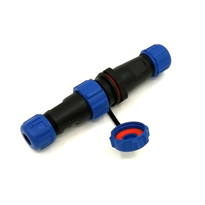 Connecteur étanche SP13 IP68 en cuivre à 2 broches, <span class=keywords><strong>prise</strong></span> mâle et femelle SP13 - Product Image 6