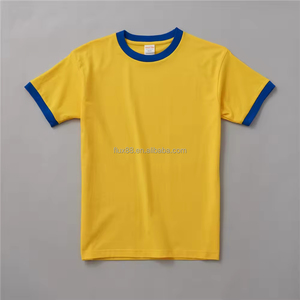 Camiseta Ringer Casual Unisex Personalizable de Alta Calidad, 100% Algodón, Diseño en Blanco, Jersey Estampado Ecológico - Product Image 5