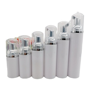 Échantillon GRATUIT – Flacon pompe à mousse nettoyante en PET de 1 oz (50 ml), 2 oz (70 ml), 80 ml, 100 ml avec pompe à mousse plaquée or rose - Product Image 2