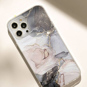 Funda Protectora para Teléfono Móvil de TPU Suave Transparente con Estampado de Mármol, <span class=keywords><strong>Precio</strong></span> al por Mayor, para <span class=keywords><strong>iPhone</strong></span> 11 12 13 14 15 16 17 Pro Max Air - Product Image 2
