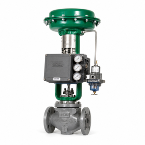 Fisher3582 Régulateur de filtre à air pneumatique 67DFR + Solénoïde ASCO L191 pour commande à tige coulissante - Product Image 1