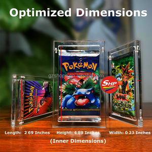 SHP vendita calda trasparente custodia in acrilico per semplificato cinese <span class=keywords><strong>Pokemon</strong></span> 151 Gengar Vol <span class=keywords><strong>3</strong></span> 'raccogliere 151 sorpresa' Jumbo Booster Pack - Product Image 6