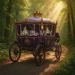 <b>China</b> Competitive Price Royal Drawn Outdoor <b>Christmas</b> Decoration Horse Carriage Special Transportation <b>Christmas</b> Ornament - Product Image 4