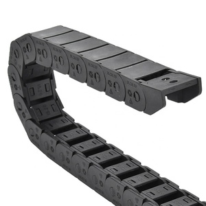Catena di trascinamento 15x40mm Semi chiusa in Nylon CNC - Product Image 1