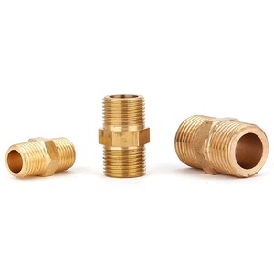 Messing rohr Quick Fit Adapter Außengewinde 1/8 "1/4" <span class=keywords><strong>3</strong></span>/8 "1/<span class=keywords><strong>2</strong></span>" <span class=keywords><strong>3</strong></span>/4 "1" BSP Fitting Kupplung Fitting Wasser Luft Fitting - Product Image 4