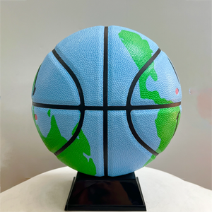 <span class=keywords><strong>Basket</strong></span>-ball en cuir avec logo personnalisé <span class=keywords><strong>Panier</strong></span> unique au design personnalisé pour les amateurs <span class=keywords><strong>de</strong></span> sport - Product Image 4